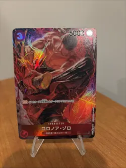 Roronoa Zoro OP01-025 Alt Art Japanese One Piece Romance Dawn - Image 1