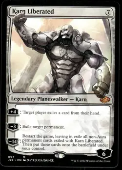 1x Karn Liberated - ANIME ART - Jumpstart 2022 NM-Mint - MTG - Image 1