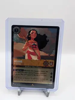Disney Lorcana TCG - Moana - Of Motunui - Fabled 20/204 Foil Rare - Image 1