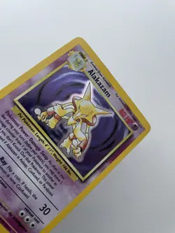 1999 Pokemon Alakazam 1/102 Holo Base Set 1999 - Image 2