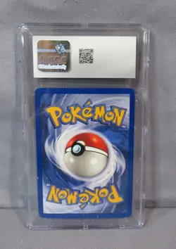 ALAKAZAM Pokemon 1999 Base Set HOLO 1/102 CGC 8 NM/Mint ERROR Insufficient Ink - Image 2