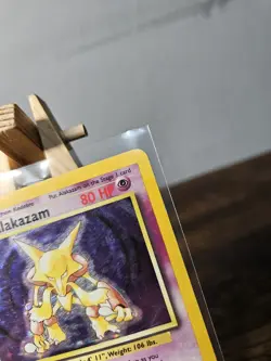 Alakazam Holo Rare Pokemon Card 1/102 Base Set - Image 3