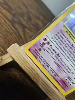 Alakazam Holo Rare Pokemon Card 1/102 Base Set - Image 4
