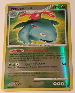 Venusaur - 20/132 Reverse Holo Rare Pokemon Secret Wonders 2007 MP - Image 1