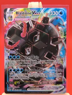 Blastoise VMAX SWSH103 Full Art Holo Ultra Rare Promo Pokemon Card * New * - Image 1