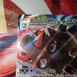 Pokemon Blastoise VMAX SWSH103 Sword & Shield Promo Full Art Holo English Card - Image 3