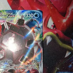Pokemon Blastoise VMAX SWSH103 Sword & Shield Promo Full Art Holo English Card - Image 4