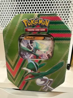Pokemon TCG Hidden Potential Gallade V Tin - Brand New Sealed - Image 1