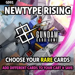 Gundam Card Game Singles - Newtype Rising GD01 - Up to 30% Off Rares - Image 1