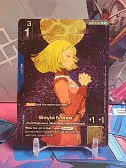 Sayla Mass (R+) GD01-087 - Newtype Rising - Gundam TCG Card Game *English - Image 1
