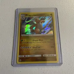 Dragonite 96/149 SM Base Set Holo Rare 160HP Pokemon TCG Pokemon Card - Image 1