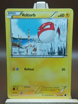 HP Voltorb 32/116 - Pokemon Plasma Freeze Common Card - Image 1