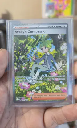 Pokemon TCG Mega Evolution Wally'sCompassion Trainer Card 186/132 - Image 1