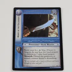 LOTR Knife of the Galadhrim Foil Rare 9R+17 Decipher Lord of the Rings TCG Card - Image 1