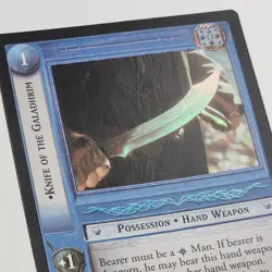 LOTR Knife of the Galadhrim Foil Rare 9R+17 Decipher Lord of the Rings TCG Card - Image 2
