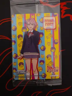Weiss Schwarz English Dan Da Dan Aira Promo Topper Going First Card Sealed - Image 1