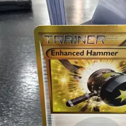 Pokemon - TCG Enhanced Hammer Gold Trainer Primal Clash Secret Rare Card 162/160 - Image 2