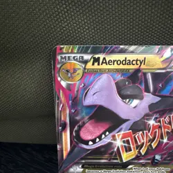 Pokemon - M Aerodactyl EX XY98 XY Black Star Promo Holo TCG Card LP (2016) - Image 2