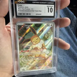 Eevee 173 Sv: Scarlet & Violet Promo Cards Holo CGC 10 - Image 4