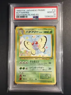 1999 Pokemon Japanese Promo Southern Islands - Butterfree #12 - PSA 10 Gem Mint - Image 1