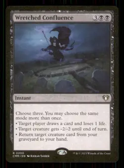 Wretched Confluence Commander Masters #200 Rare - Image 1