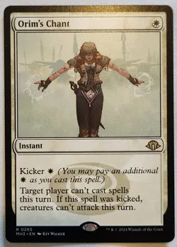 MTG Magic [x1] Orim's Chant [x1] Modern Horizons 3 M/NM - Image 1