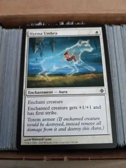 Hyena Umbra Worldwake 4x Magic the Gathering MTG LP - Image 1