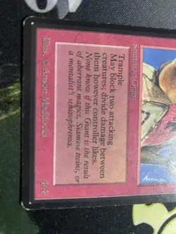 Magic The Gathering TWO-HEADED GIANT OF FORIYS BETA (1993) Light Play SEE PHOTOS - Image 2