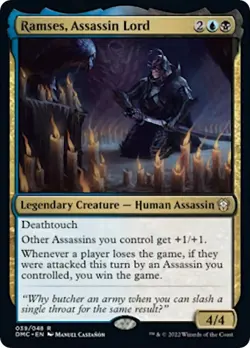MTG Ramses, Assassin Lord - 39 / English / Near Mint - Image 1