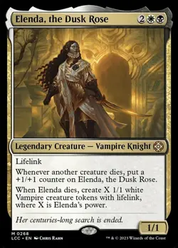 1 x Elenda, the Dusk Rose - Commander: The Lost Caverns of Ixalan - NM-Mint - MT - Image 1