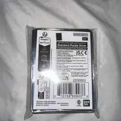One Piece Card Game Bandai Fest Championship 2025 Silver Purple Sleeves Sealed - Image 2