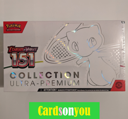 (French)Pokemon 2023 ° EV3.5 Mew 151 ° Coffret Collection Ultra-Premium ° Scelle - Image 1