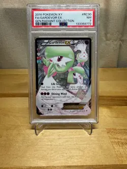 2016 Pokemon XY Radiant Collection Gardevoir EX PSA 7 RC30 - Image 1