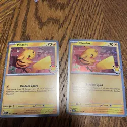 Pikachu (Pokemon Day 2026 Stamped) 051/162 Cosmos Holo Promo - Image 4