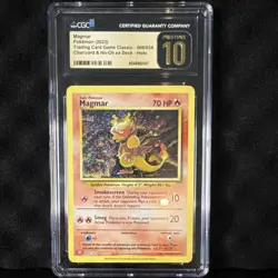 Pokemon Magmar 006/034 Classic Charizard & Ho-Oh Deck Holo CGC 10 - Image 1