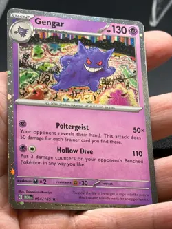 Gengar 094/165 Cosmos Holo Sam's Club Exclusive Promo Pokemon TCG 151 - Image 3