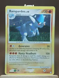 Pokemon HP Rampardos Mysterious Treasures 33/123 Exclusive Cosmos Holo Rare - Image 1
