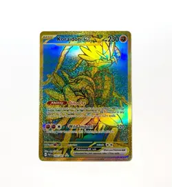 Pokemon TCG Koraidon ex Gold 245/091 Paldean Fates Hyper Rare NM Pack Fresh - Image 3