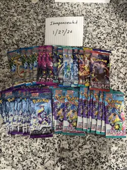 Pokemon Japanese Booster Pack Lot Of 44 (SEALED) - Image 1
