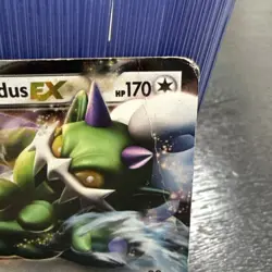 Pokemon - Tornadus EX ULTRA RARE 90/108 BW Dark Explorers TCG NM HOLO (2012) - Image 3