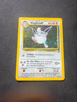 Pokemon Wigglytuff Holo - Jungle Set 19/130 - Vintage 1999 Wizards - Image 1