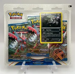 (402962) Pokemon XY Breakpoint Booster Umbreon 3-Pack Blister - Factory Sealed - Image 1