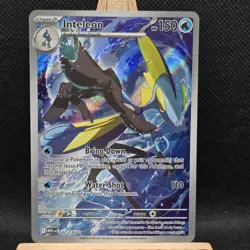 Inteleon 142/132 Pokemon TCG Mega Evolution Illustration Rare NM - Image 1