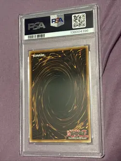 Yugioh Pot Of Greed PSA 9 YGLDENB26 - Image 2