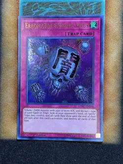 Yugioh Eradicator Epidemic Virus LCKC-EN048 Ultra Rare 1st Ed NM - Image 1