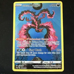 Pokemon Galarian Moltres SWSH284 Crown Zenith Black Star Promo Holo Card - Image 1