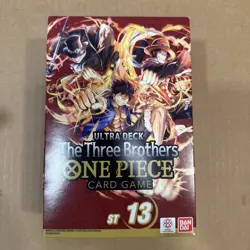 One Piece Ultra Deck: The Three Brothers (ST-13) English Edition, Sealed - Image 1