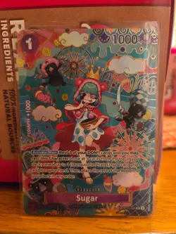 Bandai One Piece TCG The Azure Sea's Seven OP14 - SUGAR - Alt Art Foil OP10-065 - Image 1
