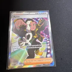 Pokemon TCG Ryme SV03: Obsidian Flames 221/197 Holo Ultra Rare Near Mint NM - Image 1