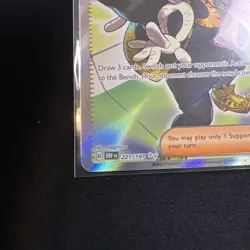 Pokemon TCG Ryme SV03: Obsidian Flames 221/197 Holo Ultra Rare Near Mint NM - Image 4